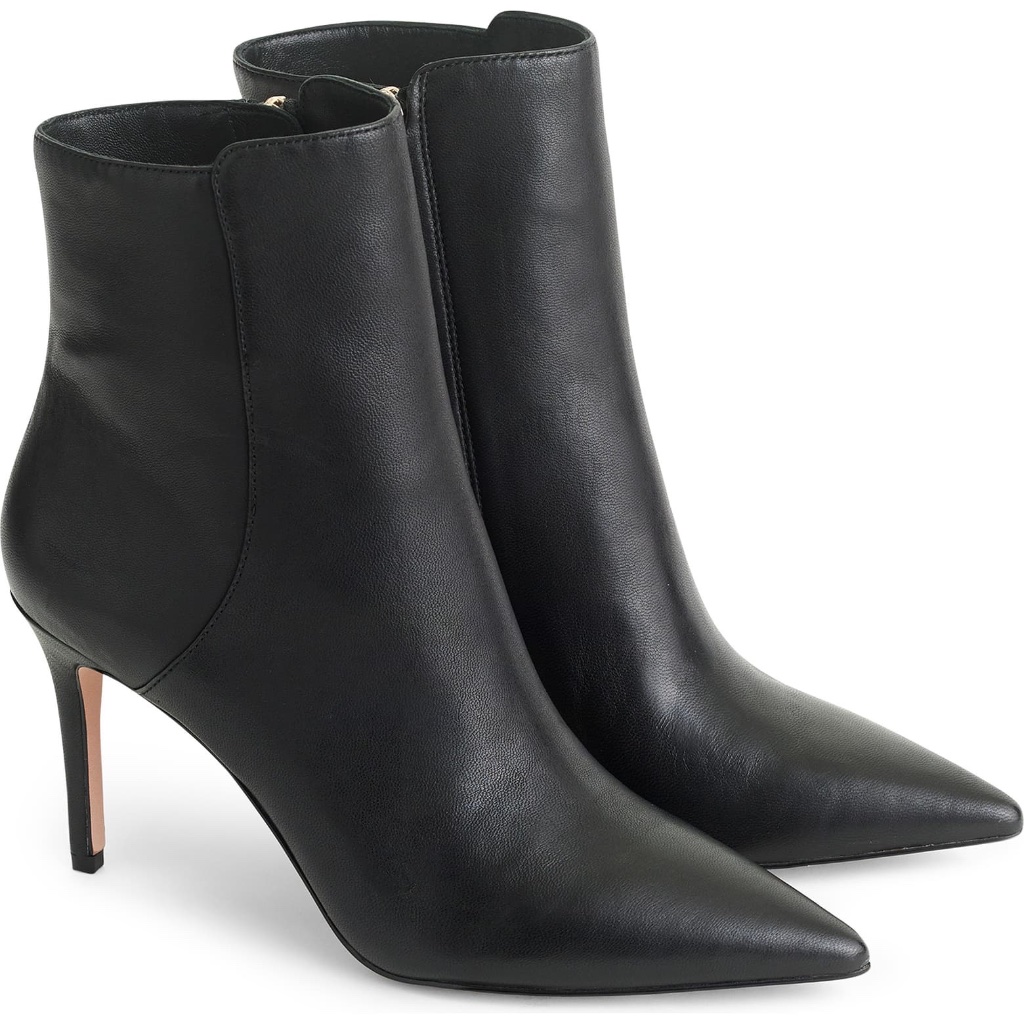 J. Crew Lana Pointed Stiletto Ankle Bootie